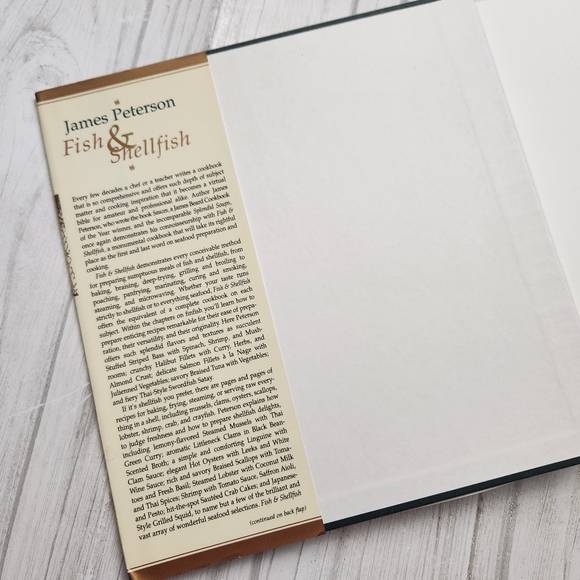 Fish & Shellfish by James Peterson 1996 HB/DJ First Edition, First Printing - Picture 3 of 14